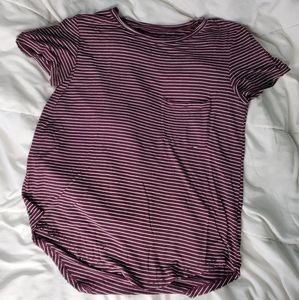 American Eagle Soft and Sexy Striped Crew Neck